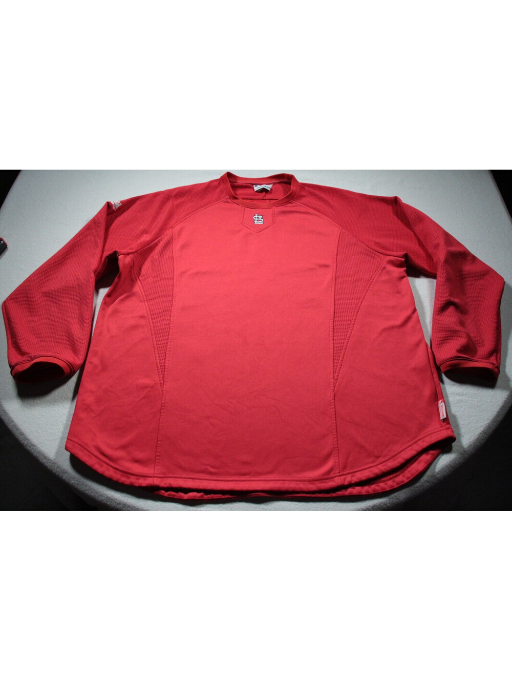 Vintage St. Louis Cardinals Pullover 2XL Baseball Red Majestic Therma Base Layer